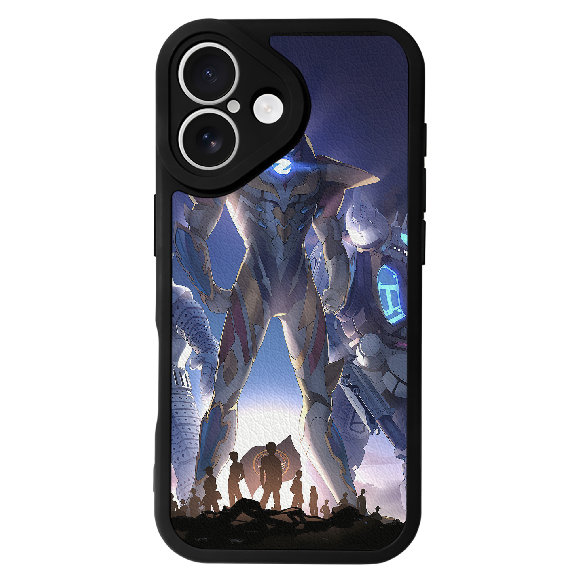 （画像用） ウルトラマン Ultraman 【iPhone 16シリーズ対応】シリコンスマホケース（レザー調） 材質：シリコン